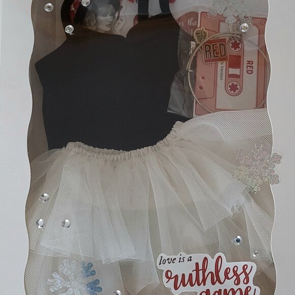 Taylor Swift Red Eras Inspired Deluxe Outfit Gift Package For Your 18 Inch Doll - Picture 7 of 7